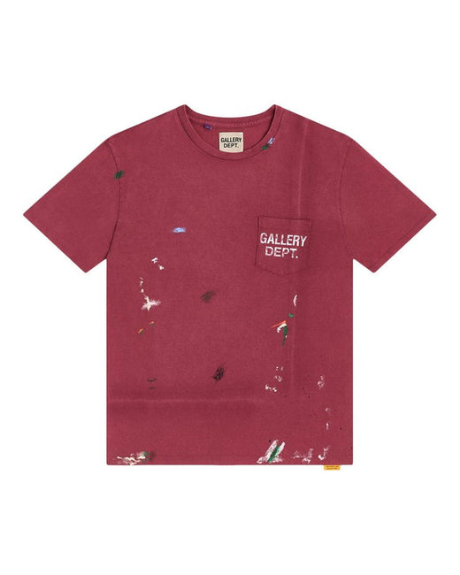 Painted Tee Red