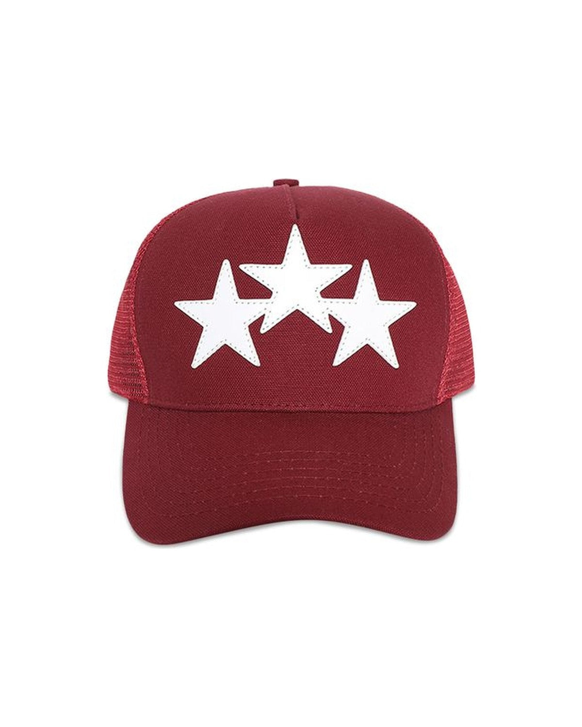 3 Star Burgundy Cap
