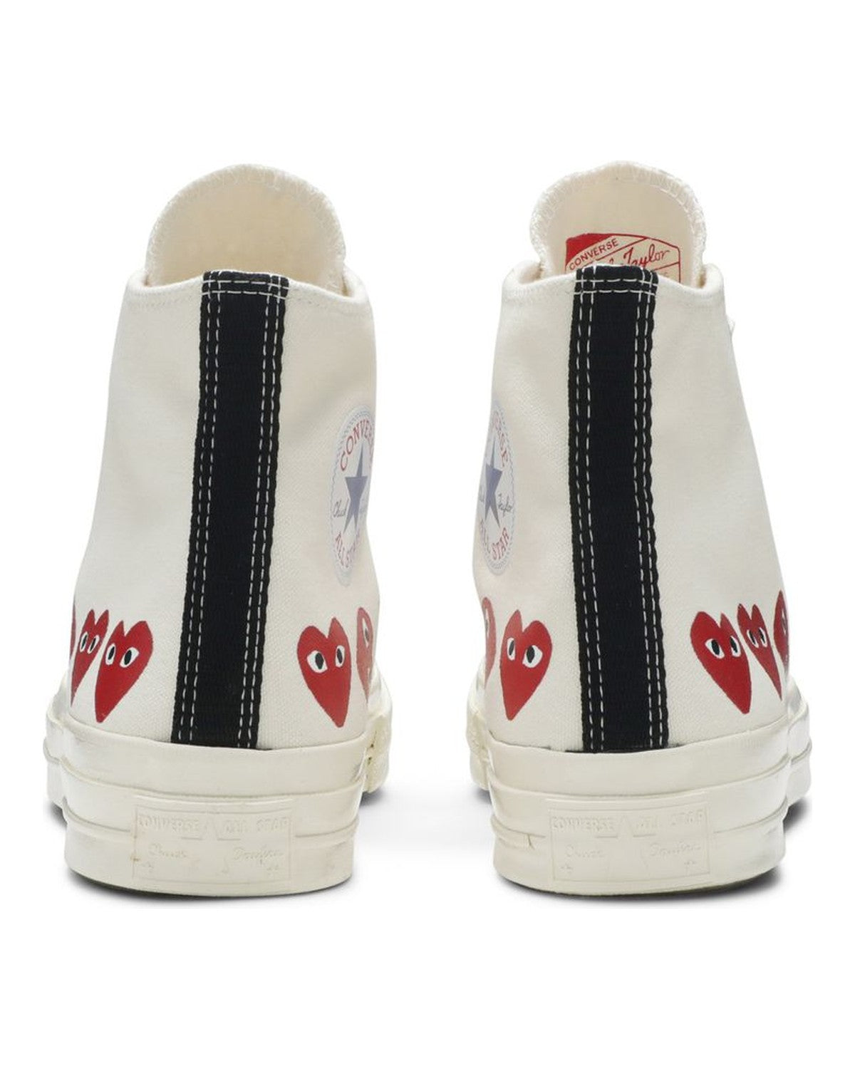 Chuck Taylor All Star High 70 CDG Multi Hearts