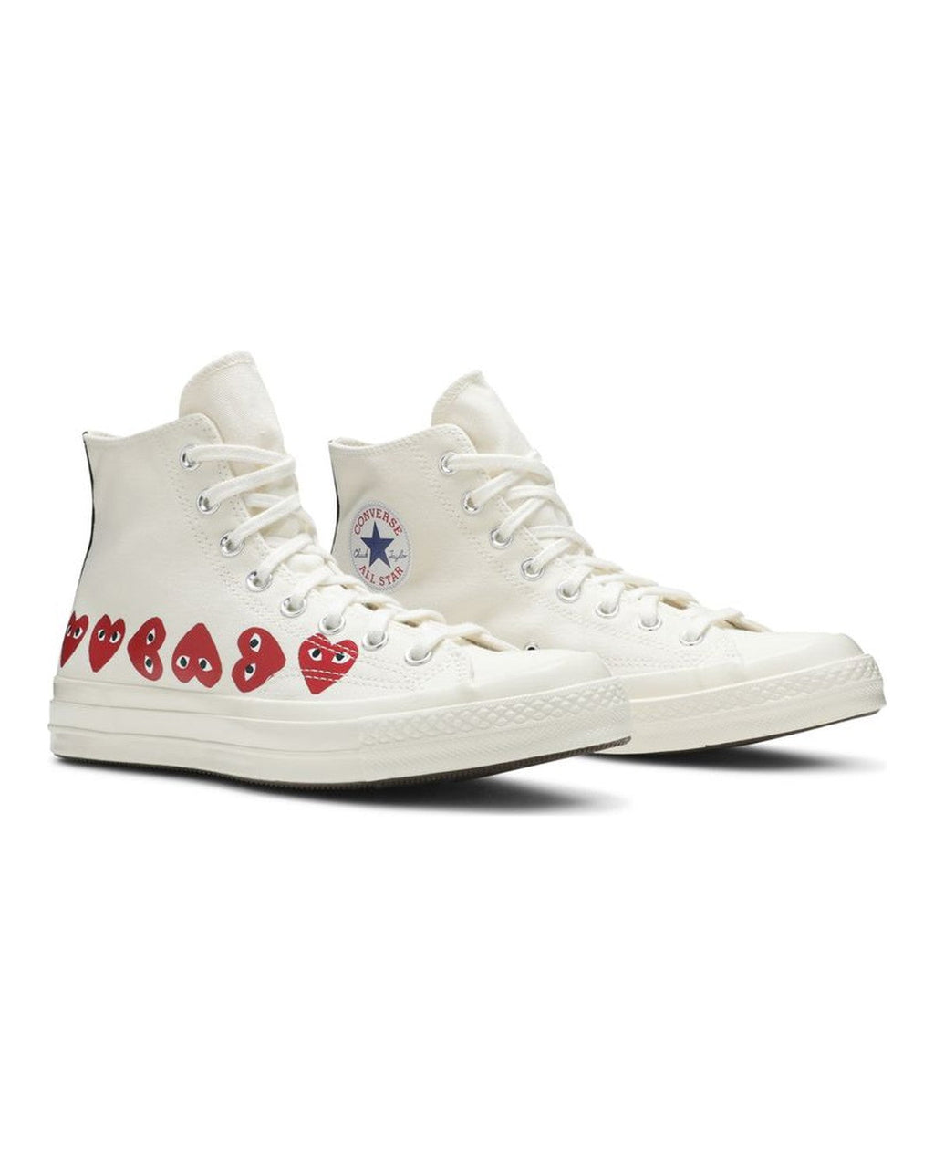 Chuck Taylor All Star High 70 CDG Multi Hearts