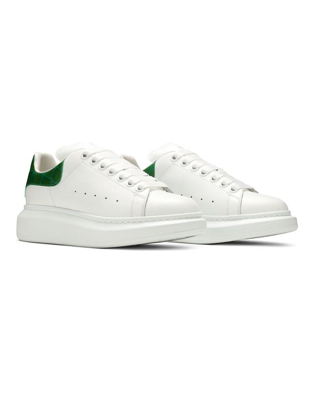 Oversized White Green
