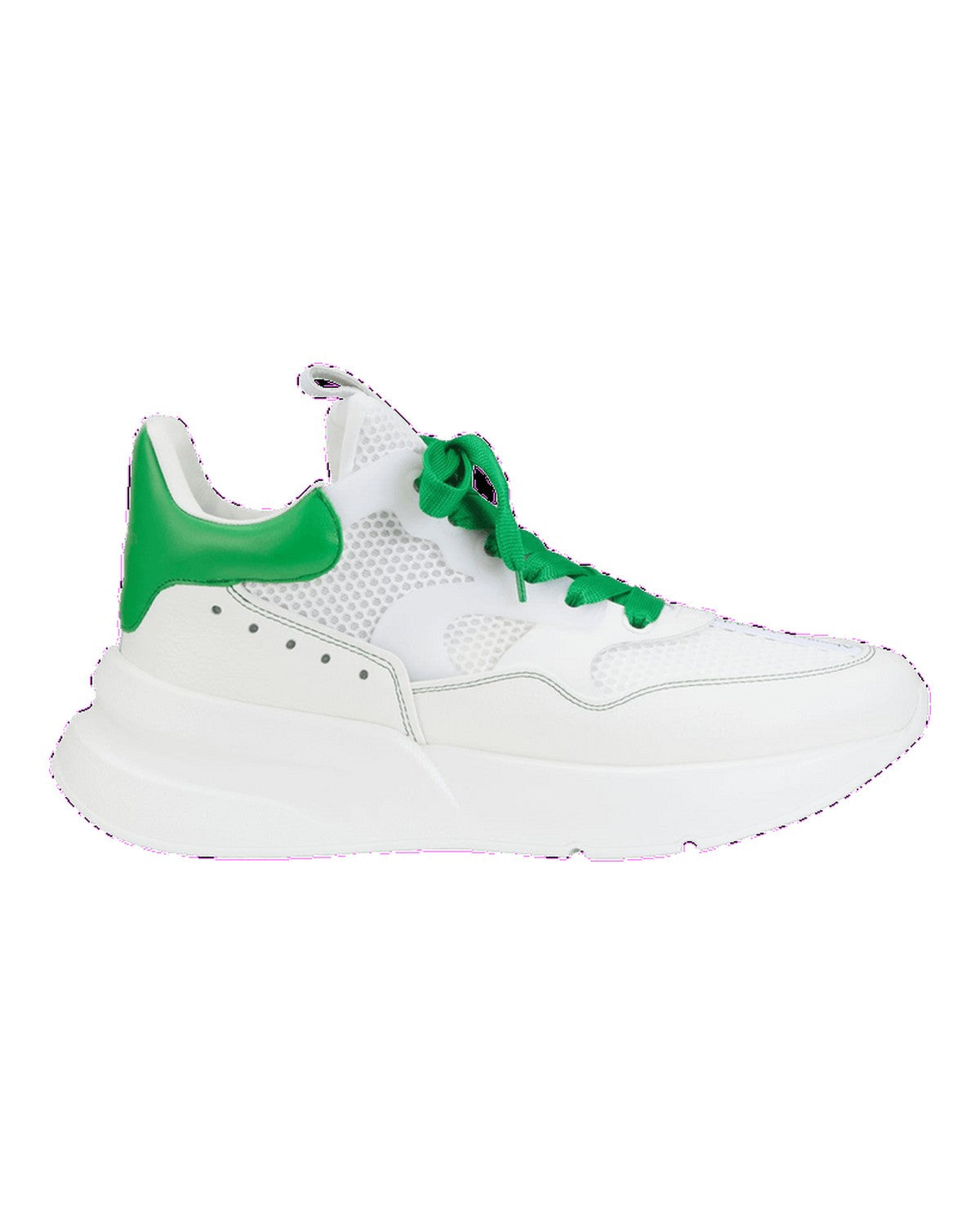 Runner White Green