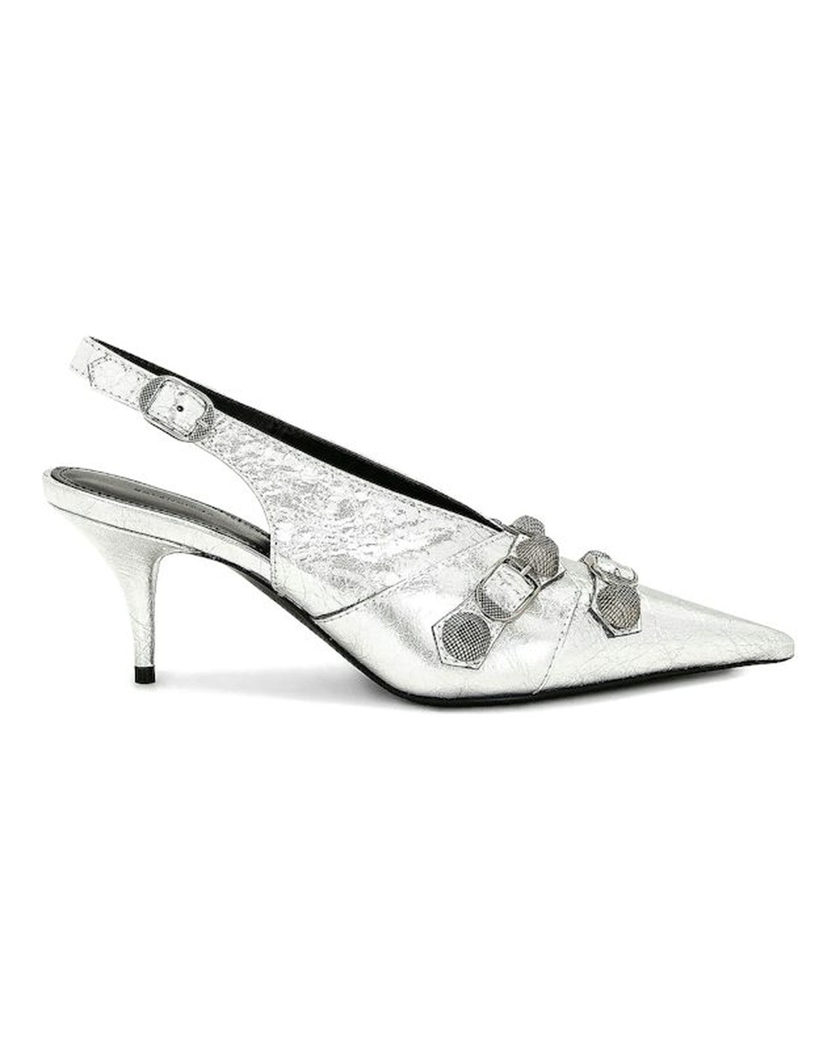 Cagole Slingback Silver