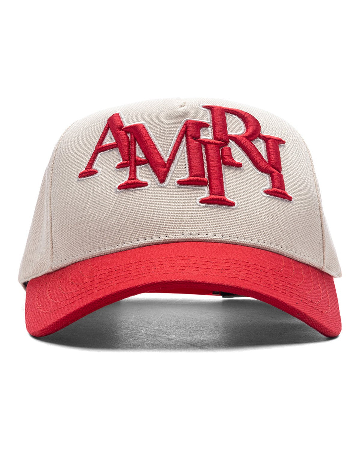 Staggered Amiri Canvas Alabaster Red