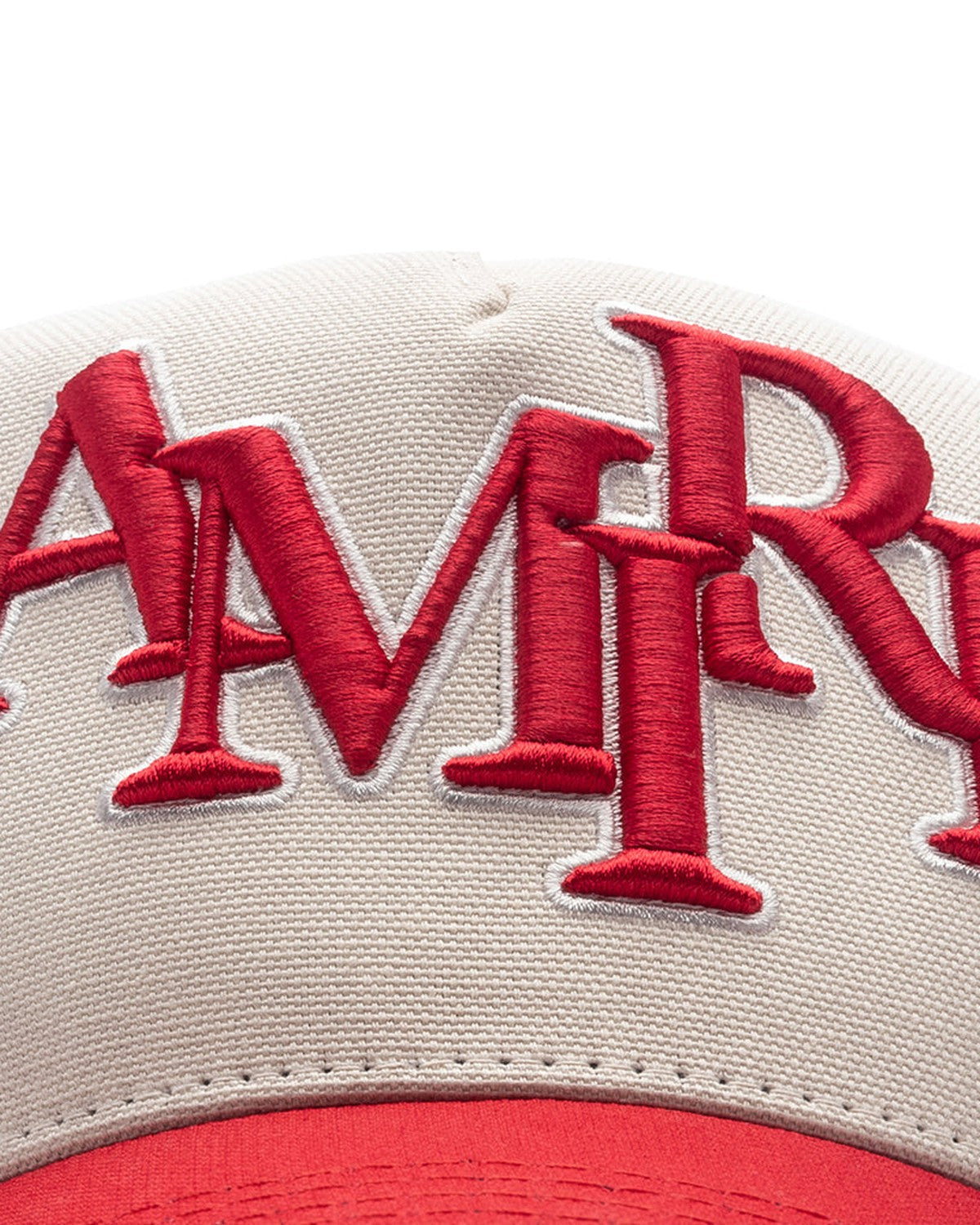 Staggered Amiri Canvas Alabaster Red