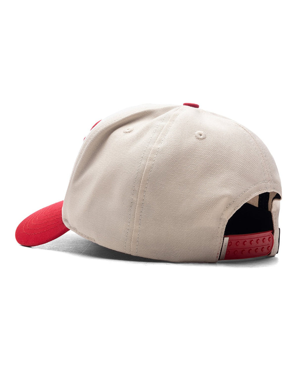 Staggered Amiri Canvas Alabaster Red