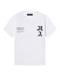 Checker Skull Tee White