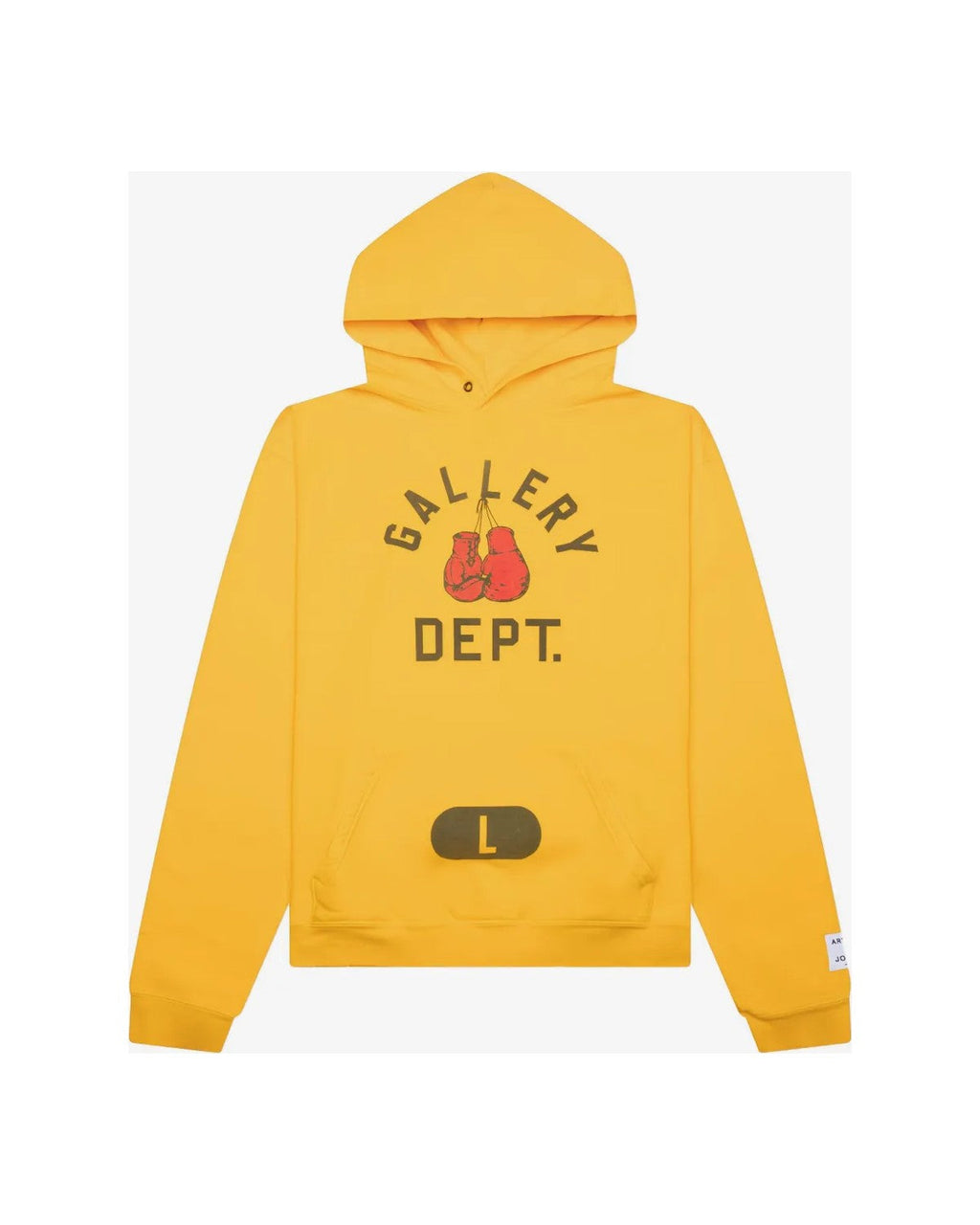 Boxing Merch Hoodie Yellow