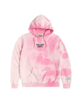 Sunfaded Centered Logo Hoodie Pink
