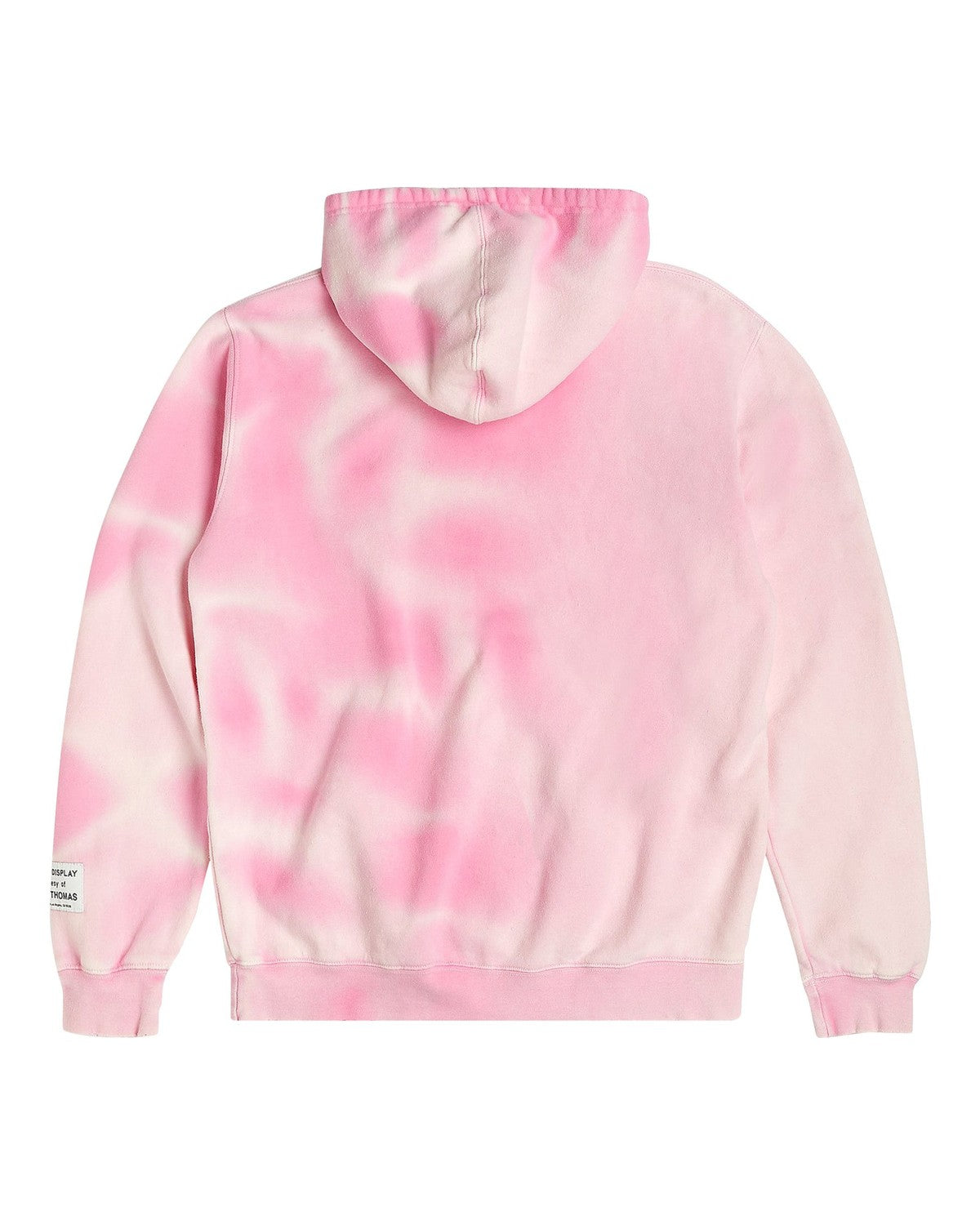 Sunfaded Centered Logo Hoodie Pink