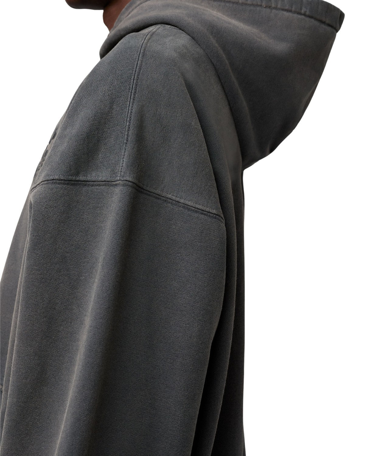 Gallery Dept Embossed Hoodie Graphite Gray