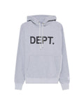 Dept Logo Hoodie Grey