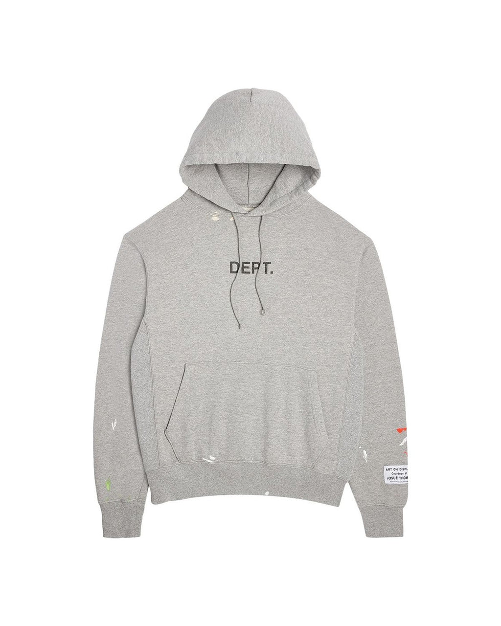 Painted Hoodie Heather Grey