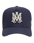 Canvas Hat Navy Off White
