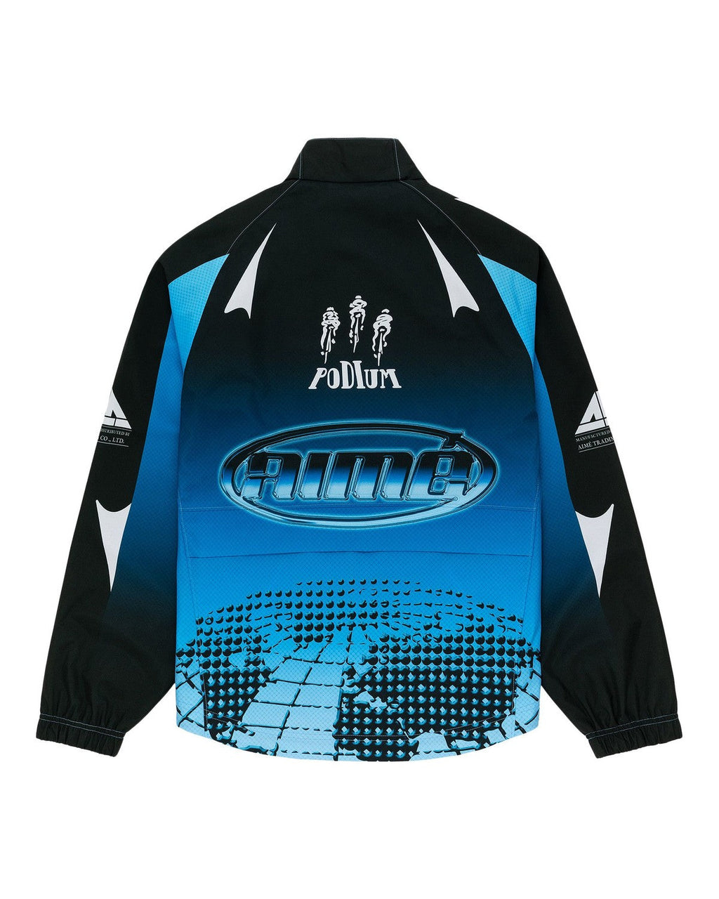 Podium Poly Jacket Blue
