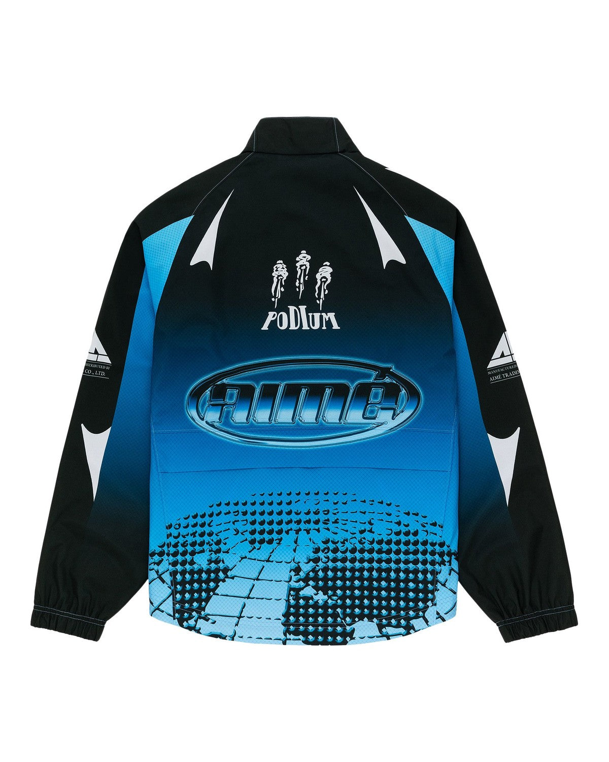 Podium Poly Jacket Blue