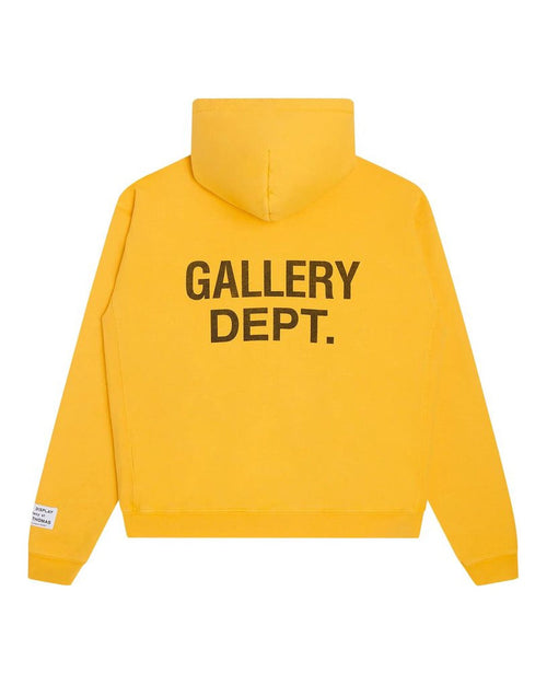 90's Logo Hoodie Yellow