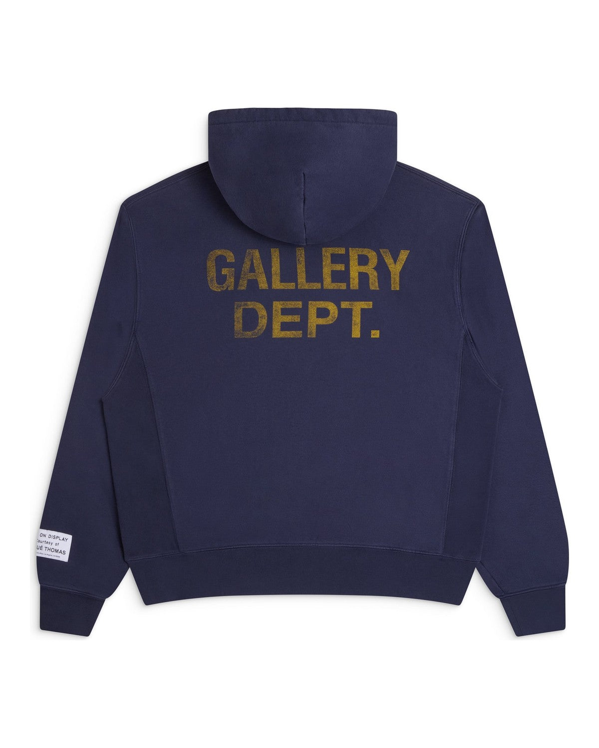 Gallery Dept Paint Logo Hoodie Vintage Navy