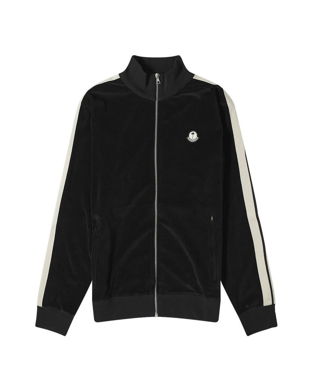 Zip Up Cardigan Velour
