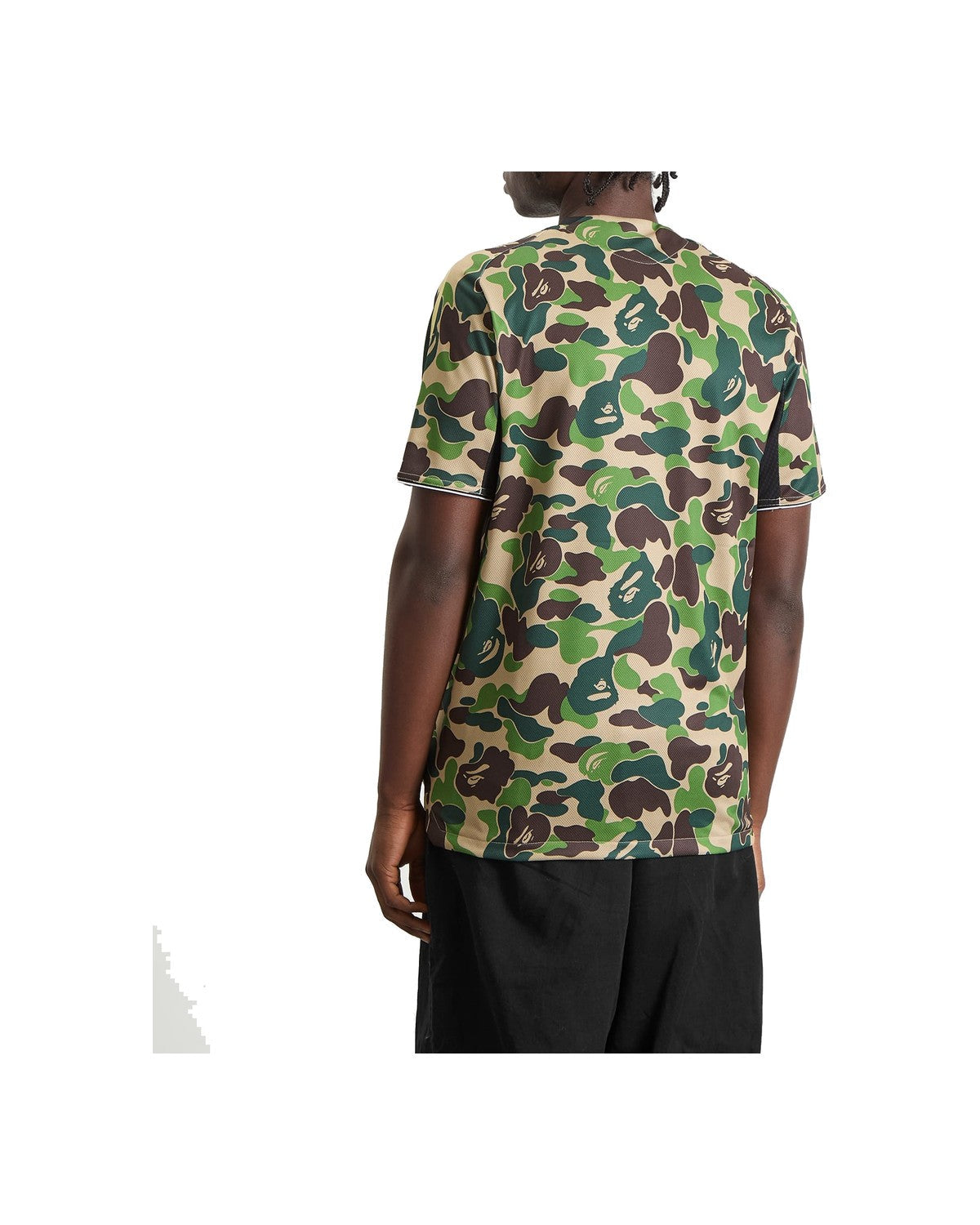 Football Graphic Camo Green