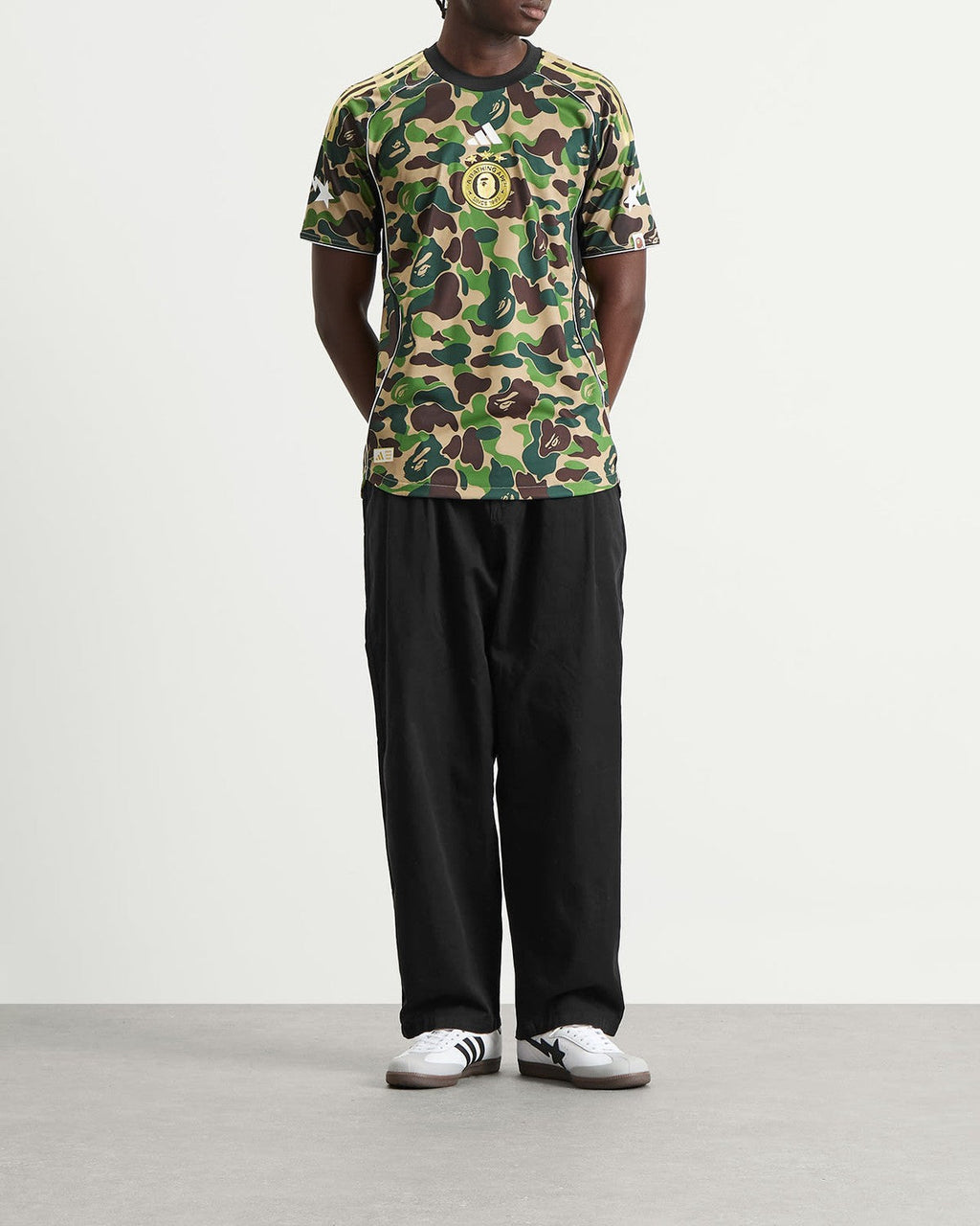 Football Graphic Camo Green