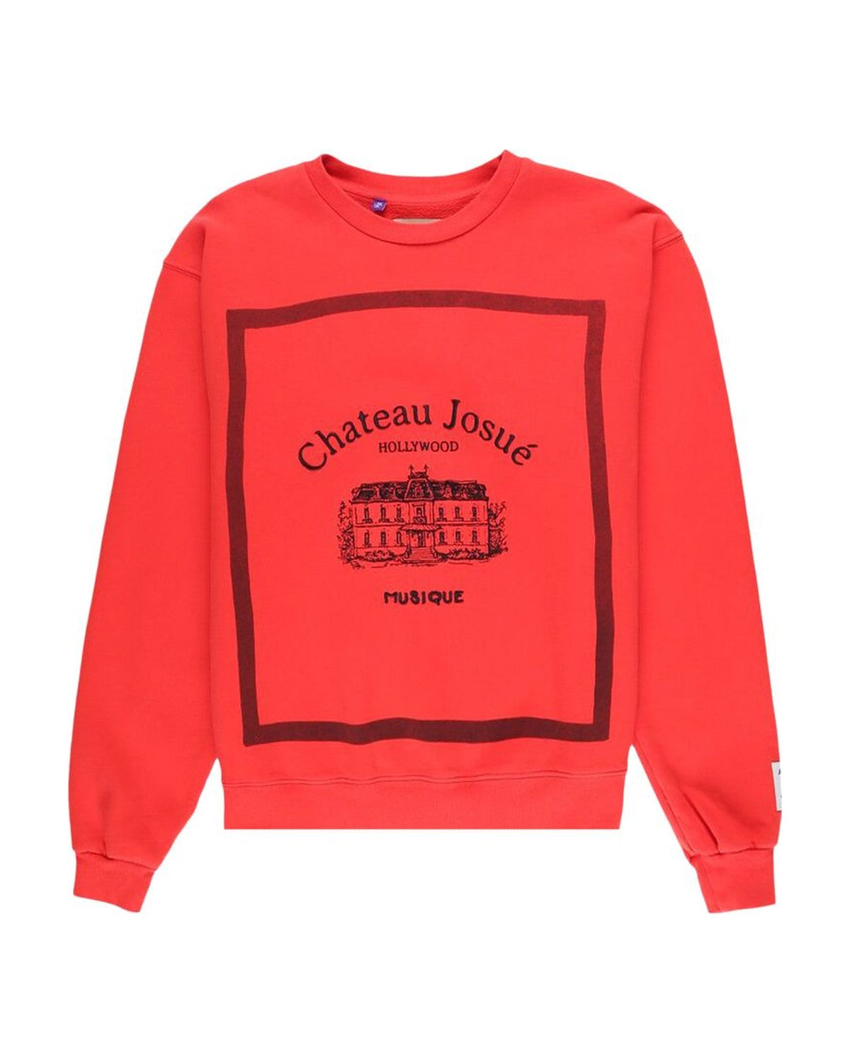 Musique Crewneck Sweatshirt Red