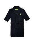 x ICA Bath Robe Black Green