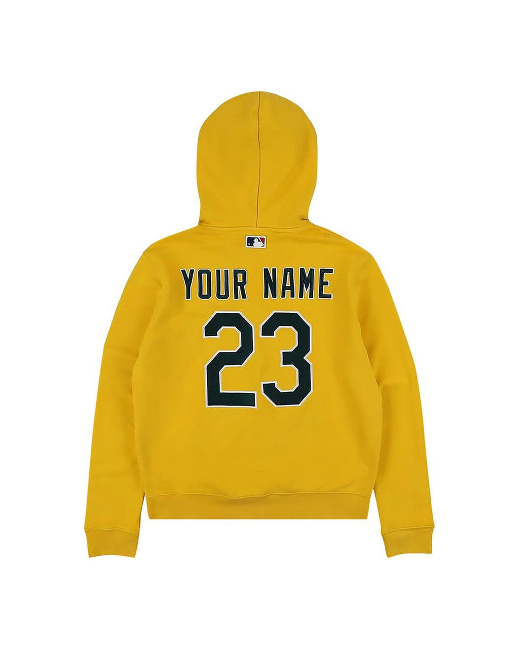 MLB Oakland Hoodie Yellow Blue