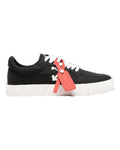 Low Vulc Canvas Black White