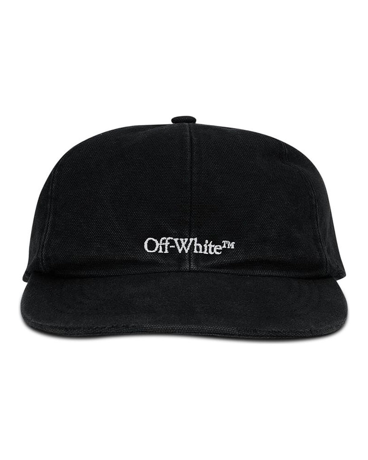 Bookish Baseball Cap Black White