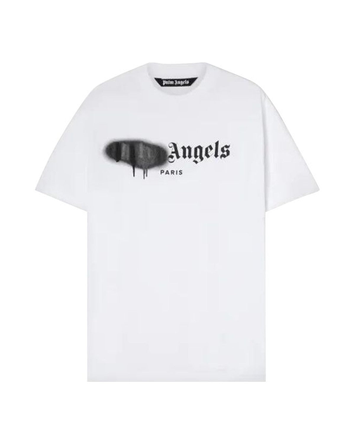 Paris Logo Tee White