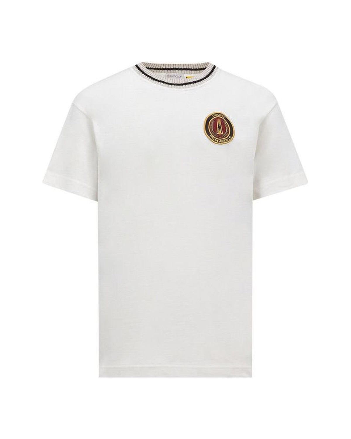 SIngle Patch Tee White