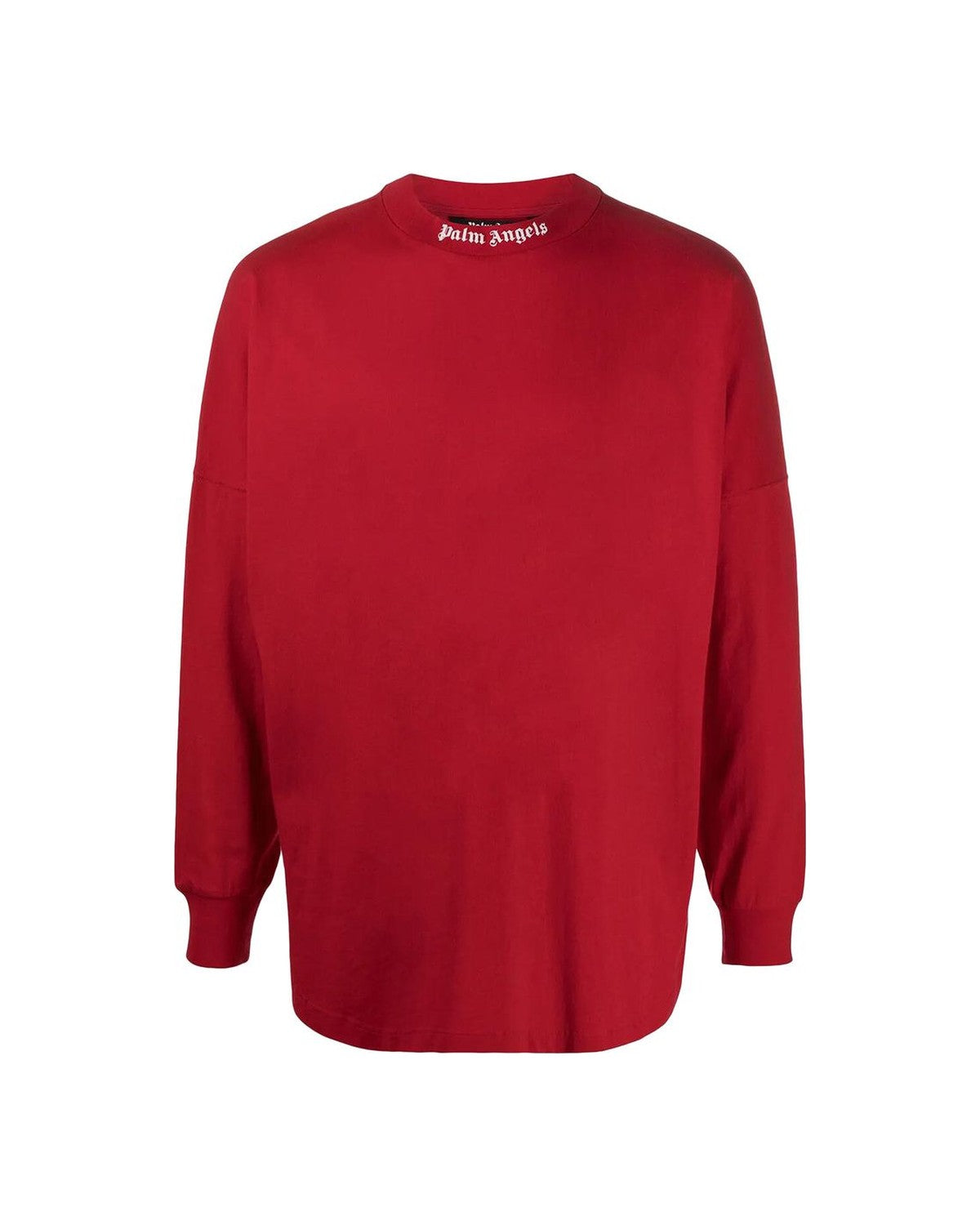 Classic Logo Long Sleeve Tee Red