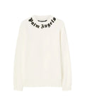 Logo Crewneck White Black