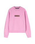 Palm Angels Garment Dye Box Logo Sweatshirt Fuchsia/Black