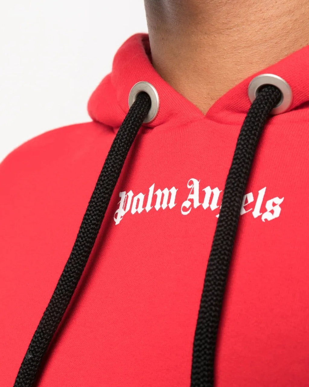 Oversized Logo Hoodie Red
