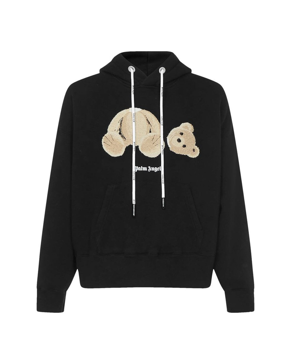 Bear Hoodie Black