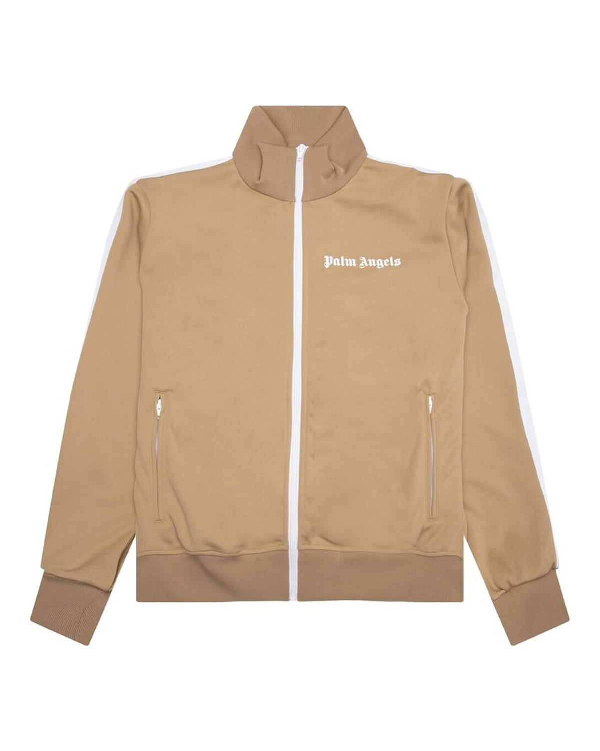 Classic track Jacket Beige White