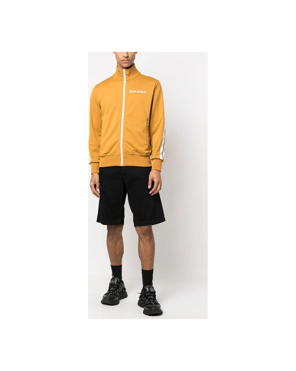Classic track Jacket Camel White