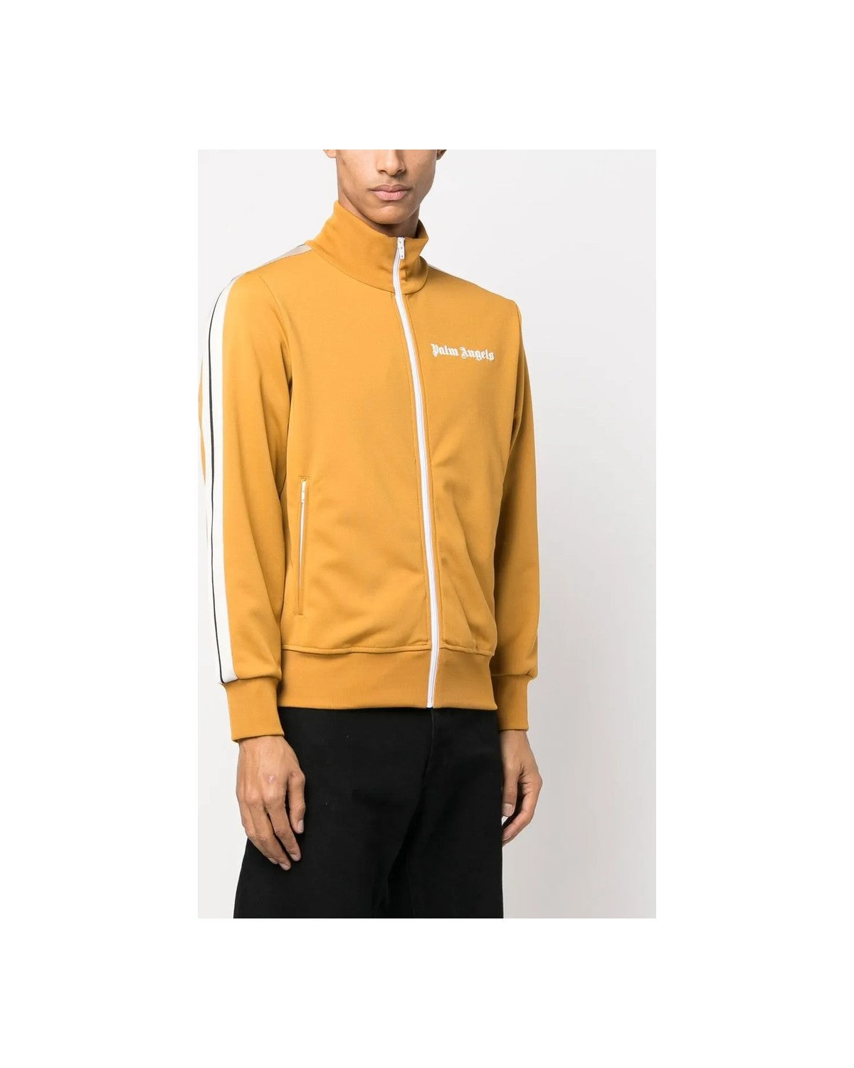 Classic track Jacket Camel White