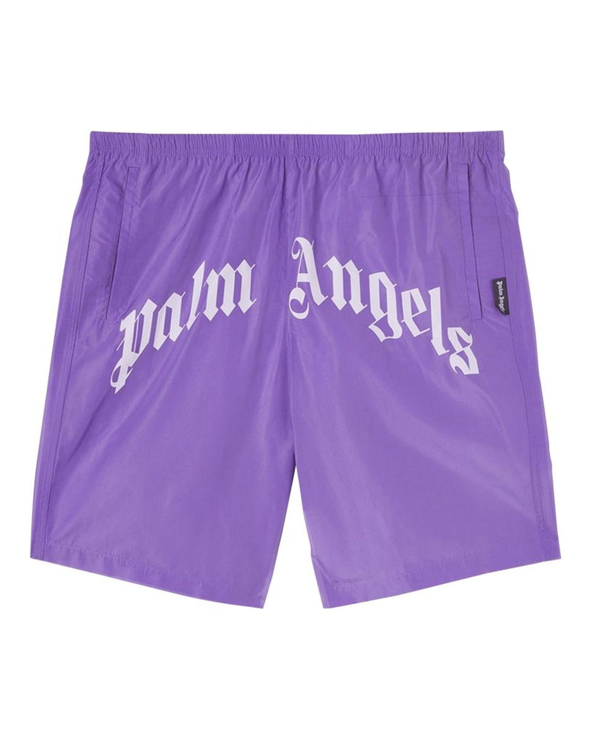 Curved Logo Swim Shorts