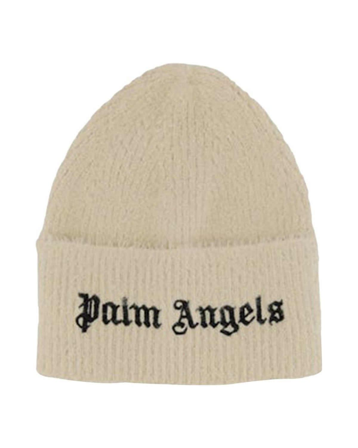 Classic Logo Maxi Beanie Off White Black