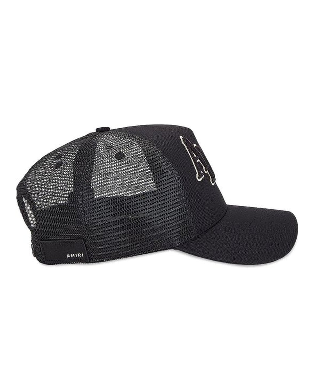 Amiri Staggered Logo Trucker Hat