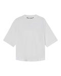 Classic Logo Over Tee White Black