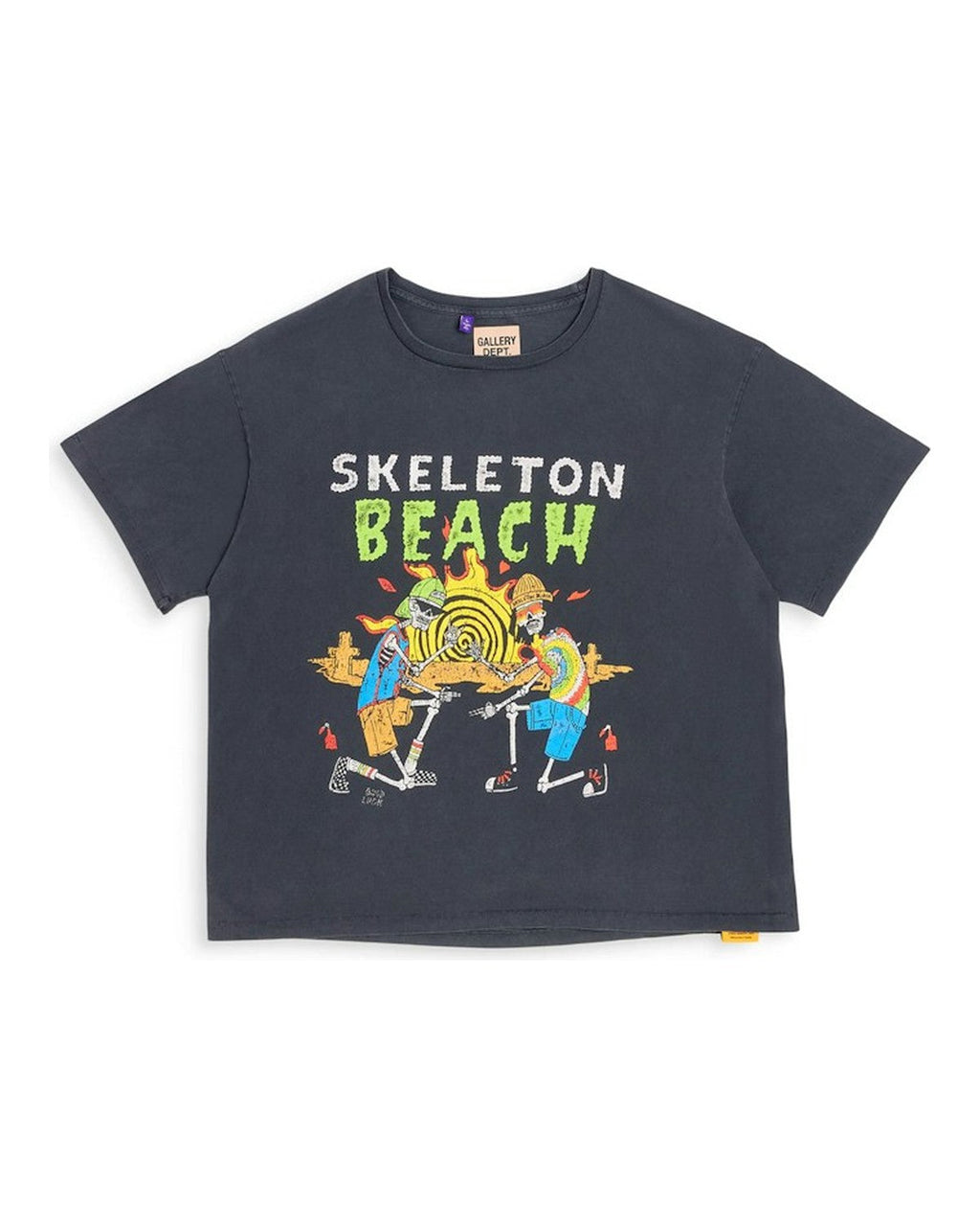 Skeleton Beach Tee Black