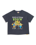 Skeleton Beach Tee Black