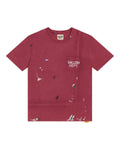Painted Tee Red