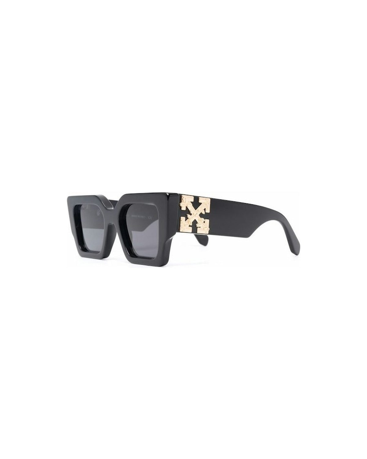 Catalina Rectang Black Gold