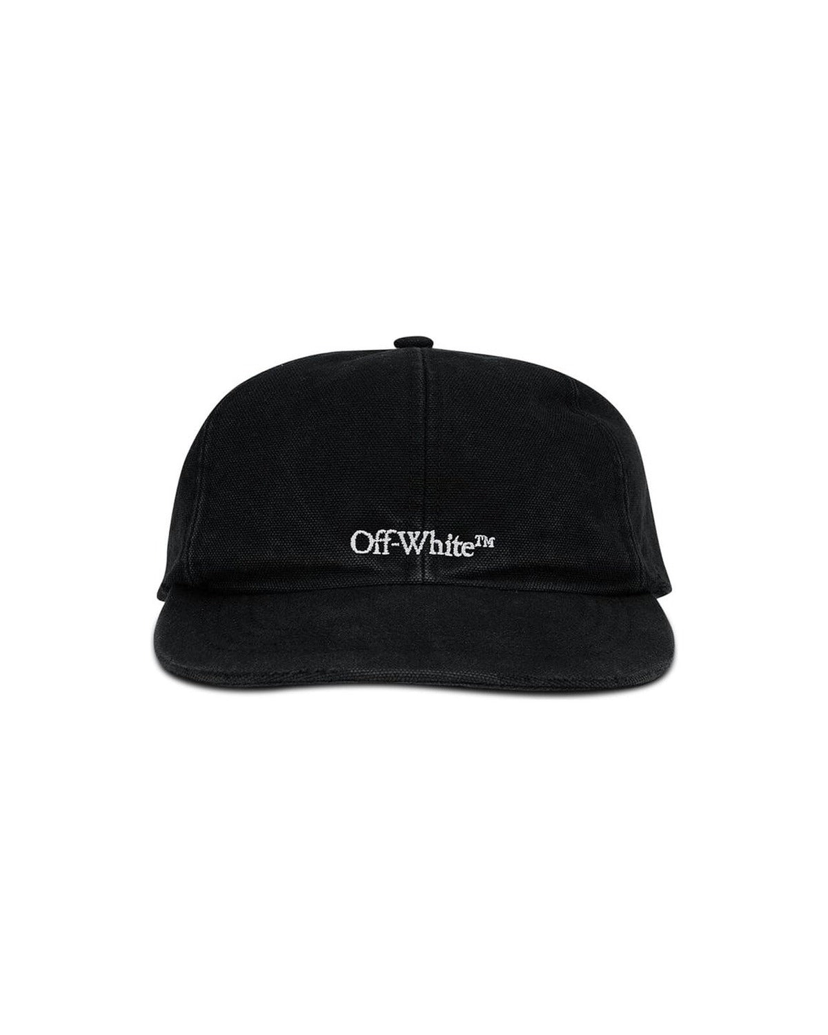 Bookish Baseball Cap Black White
