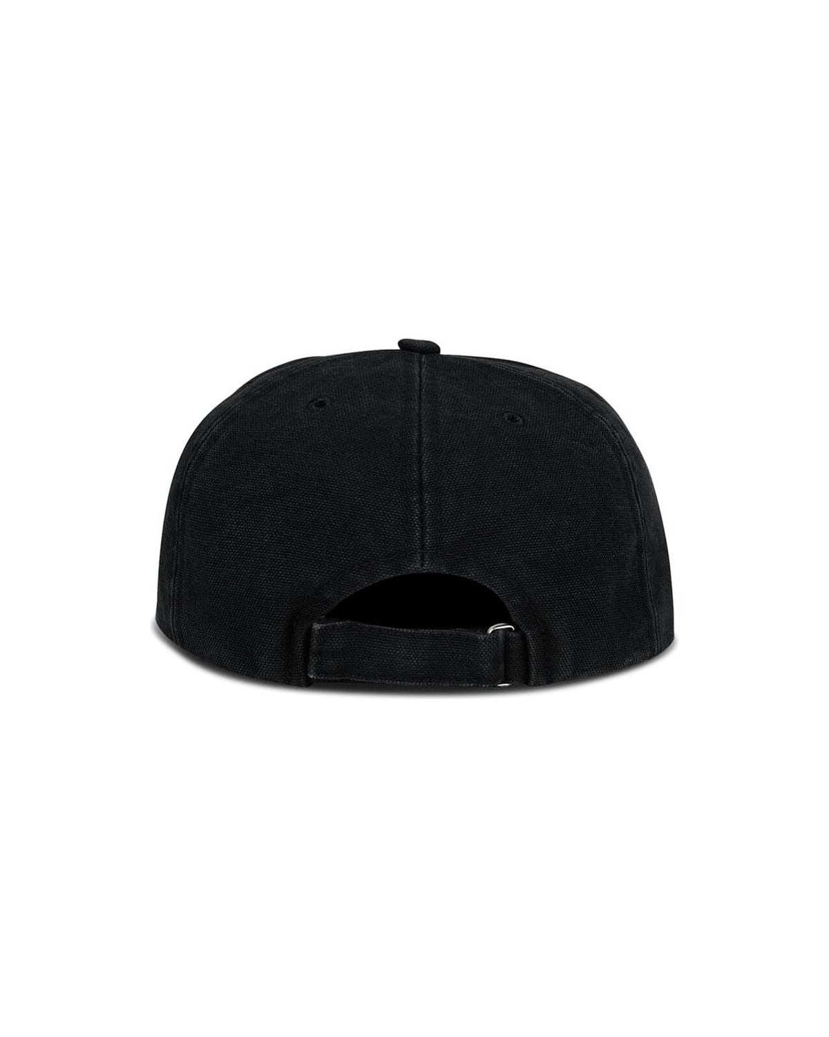 Bookish Baseball Cap Black White